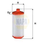 NAPA Engine Air Filter NFA1550