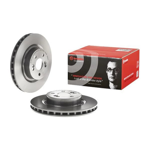 Brembo 2 x Internally Vented Front Brake Discs 09.8904.11