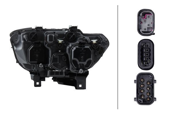 Hella Headlight Headlamp PY21W Right