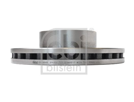 Febi 2 x Brake Disc Set Internally Vented Front