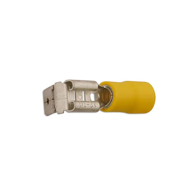 Connect Yellow Piggyback Terminal 6.3mm 100pc - CPL