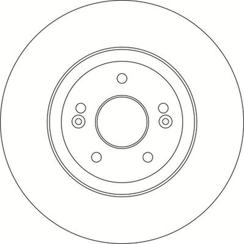 Abtex 2 x Vented Front Brake Discs BD1785V