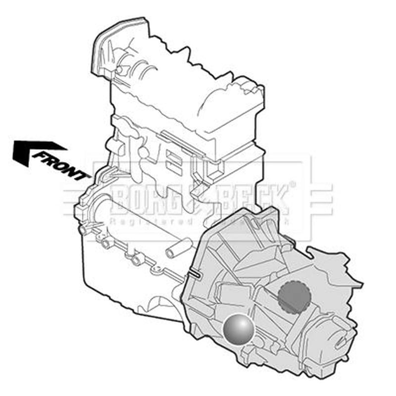 Borg & Beck Engine Mount Mounting BEM4237
