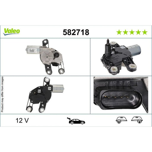 Valeo Front/Rear Wiper Motor Rear 582718