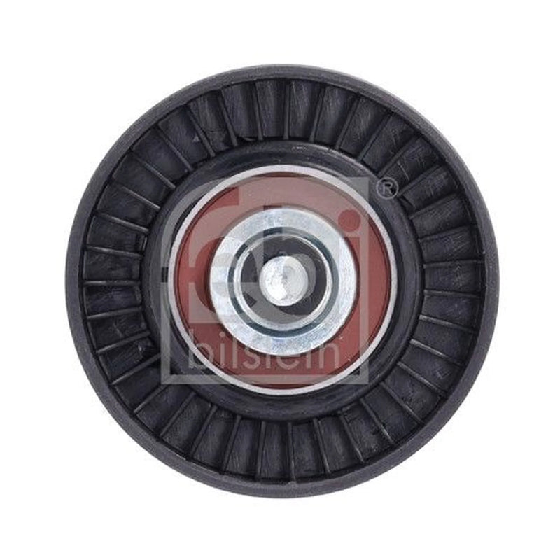 Febi V-Ribbed Belt Tensioner Pulley 70mm OD Wide Plastic 171512
