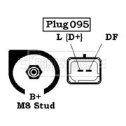 Borg & Beck Car Alternator 12V BBA2102