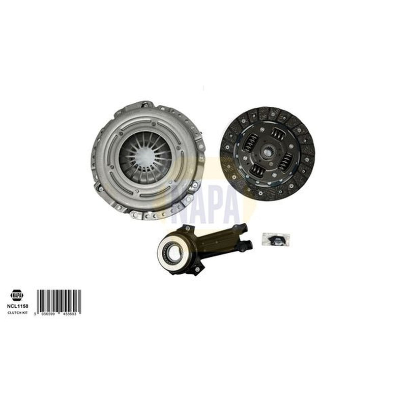 NAPA Clutch Kit Set 3pc NCL1158
