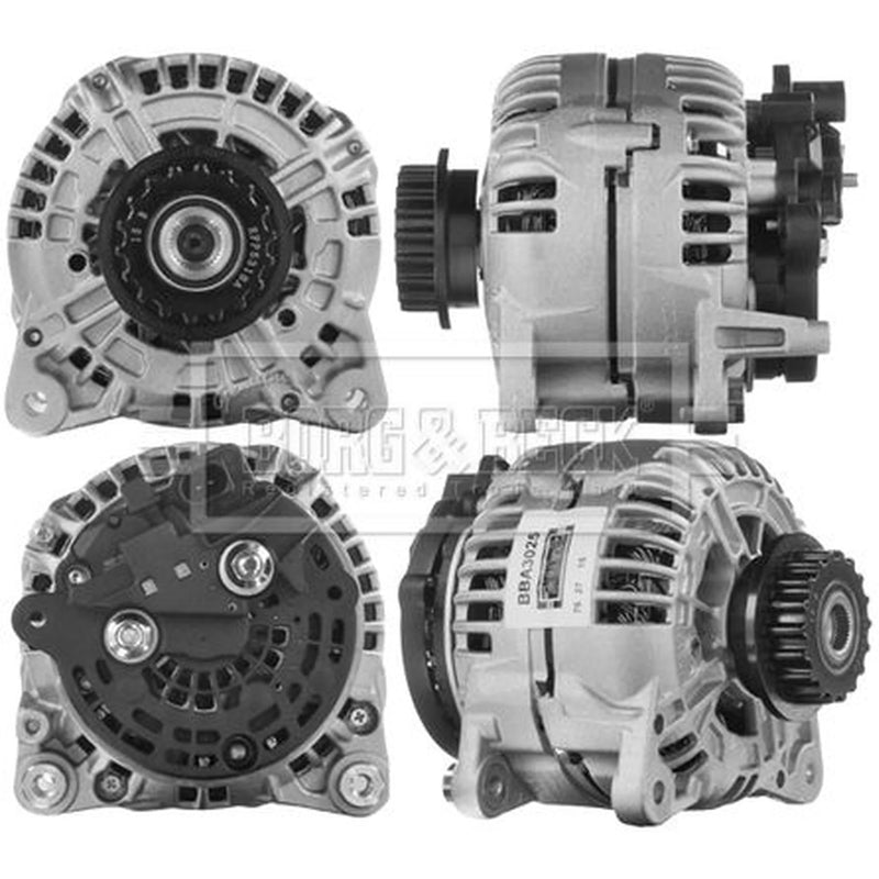 Borg & Beck Car Alternator 12V BBA3025
