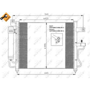 NRF Air Conditioning Condenser 35428