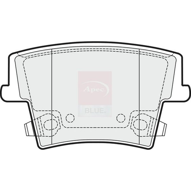 Apec Rear Brake Pad Set PD3616