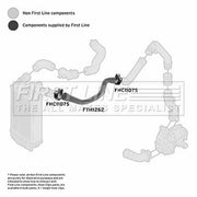 First Line Intercooler Turbo Charge Air Hose FTH1262