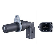 Hella Crankshaft Position Sensor Flywheel side 6PU 009 163-961