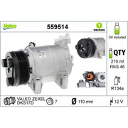 Valeo Air Conditioning Compressor 559514