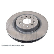 Blue Print 2 x Internally Vented Front Brake Discs ADJ134353