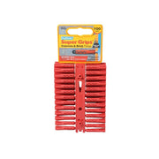 Plasplugs Supergrip Regular Red x 100 SRP502 - SRP502CC