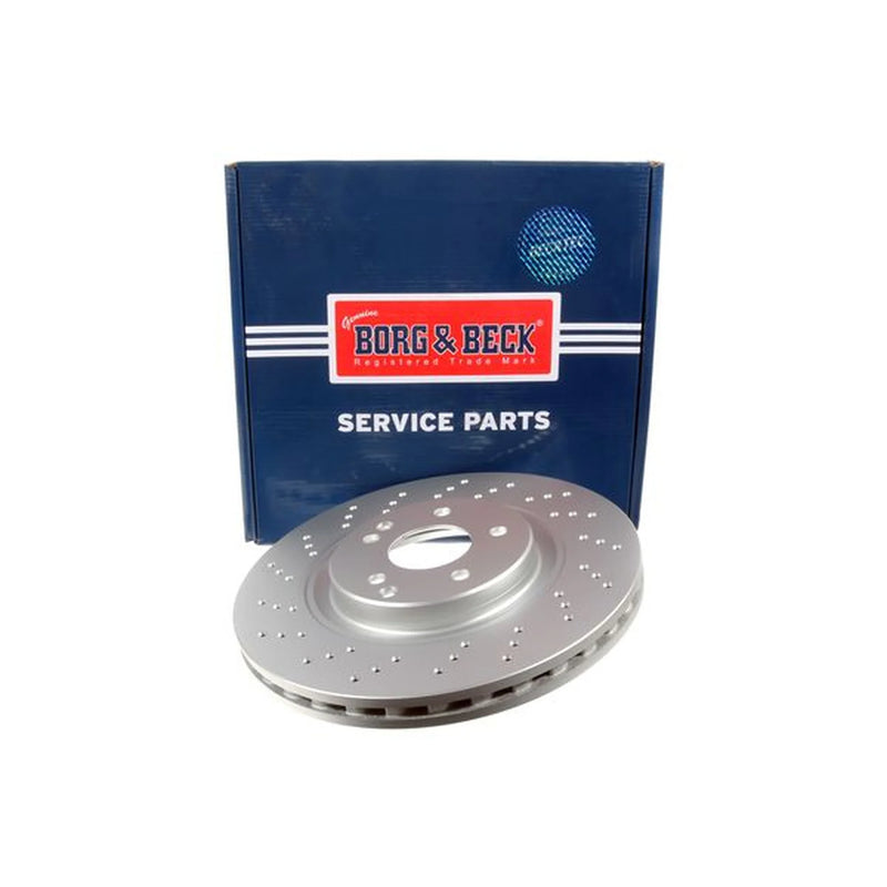 Borg & Beck 2 x / Front Brake Discs BBD5804S