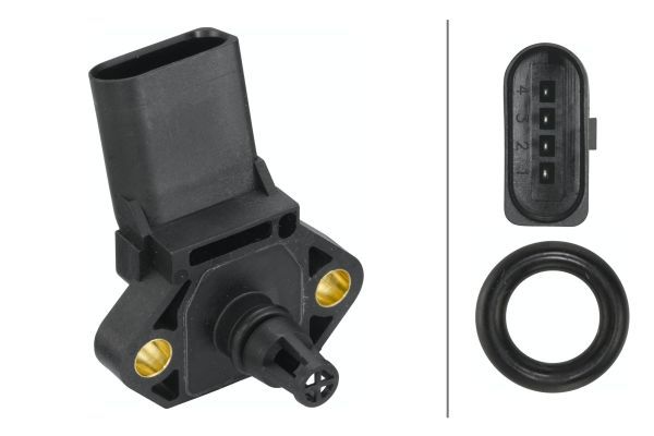 Hella 6PP 009 400-551 Sensor, boost pressure