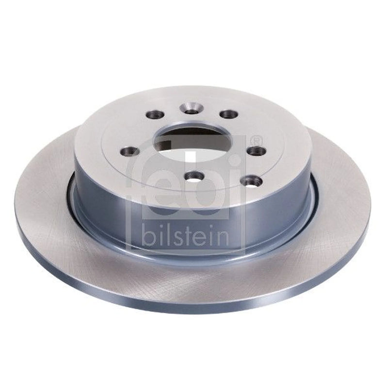 Febi 2 x Solid Rear Brake Discs 43824