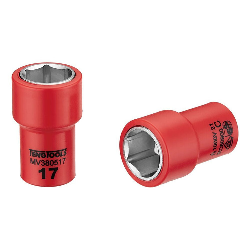 Teng Tools Insulated Socket 3/8" Drive 6mm