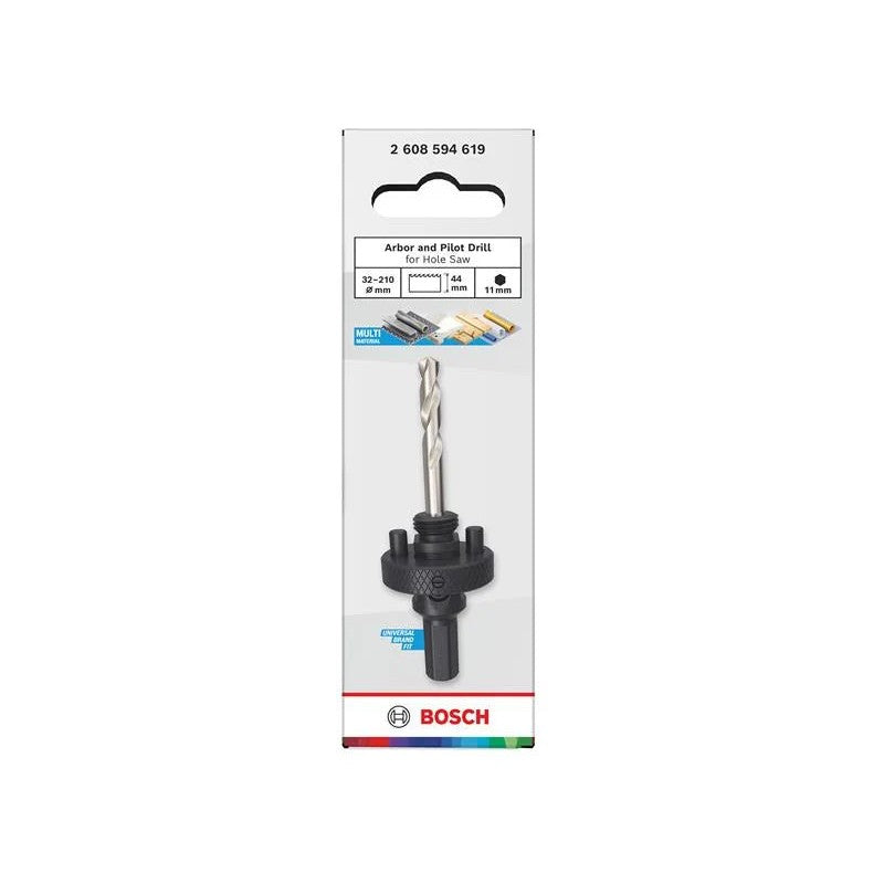 Bosch Powertool Accessories Holesaw Arbor and Pilot Drill, 32-210mm