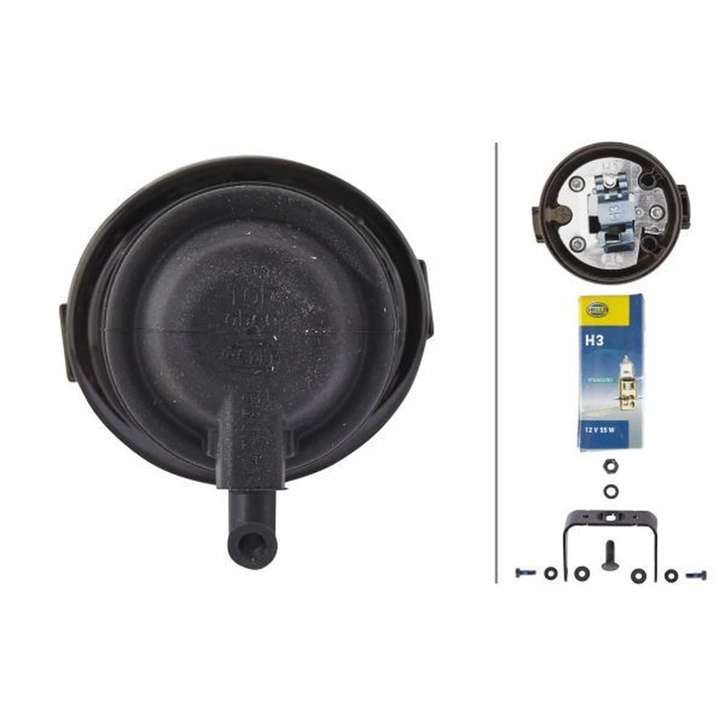 Hella Front Right Fog Light H3 1NL 008 090-031