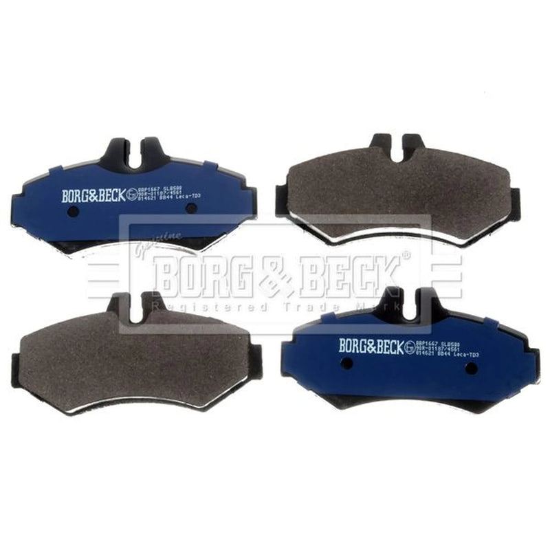 Borg & Beck 4 x Rear Brake Pad Set BBP1667