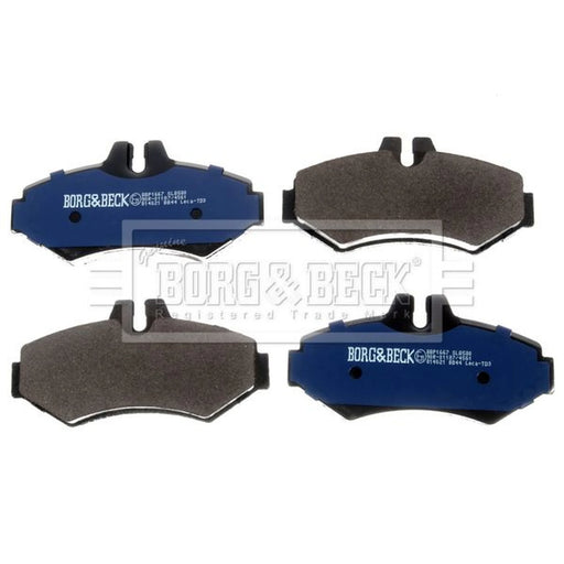 Borg & Beck 4 x Rear Brake Pad Set BBP1667