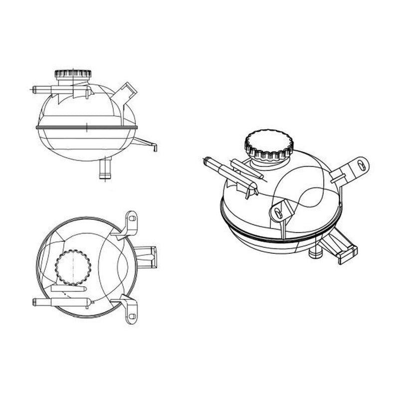 NRF Coolant Expansion Tank 454084