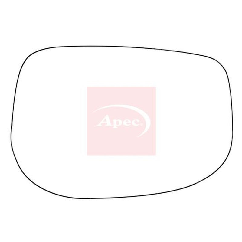 Apec Exterior Wing Mirror Glass Right AMS2598