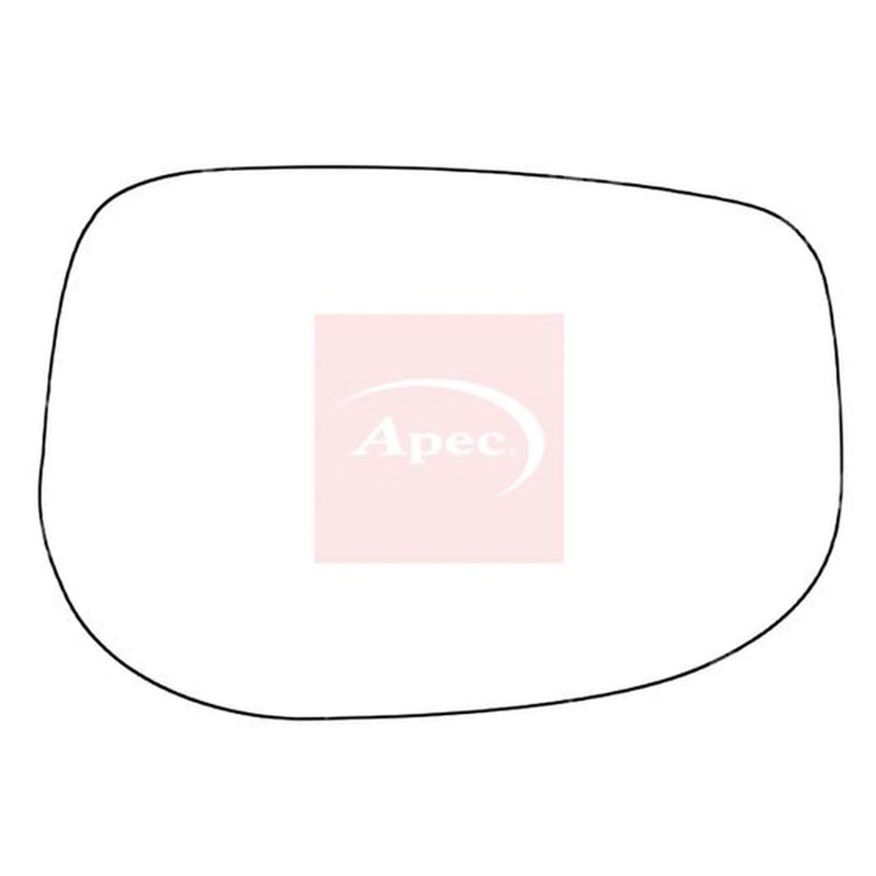 Apec Exterior Wing Mirror Glass Right AMS2598