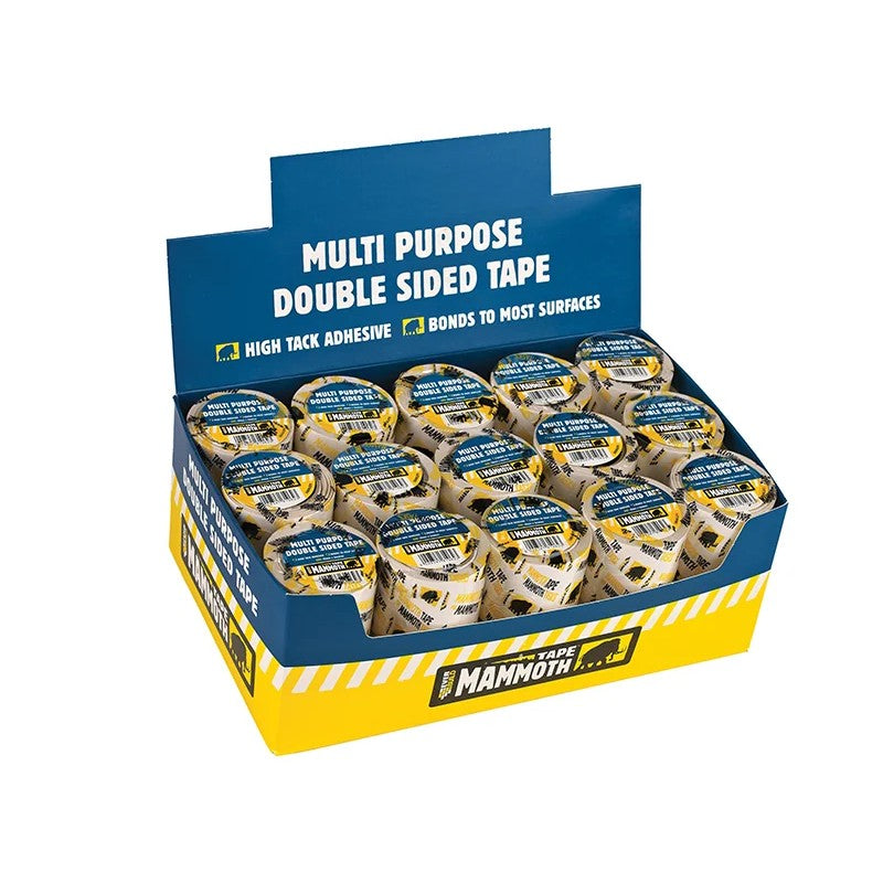 Everbuild Sika Double-Sided Tape 50mm x 5m Display 30 Pieces - 488737