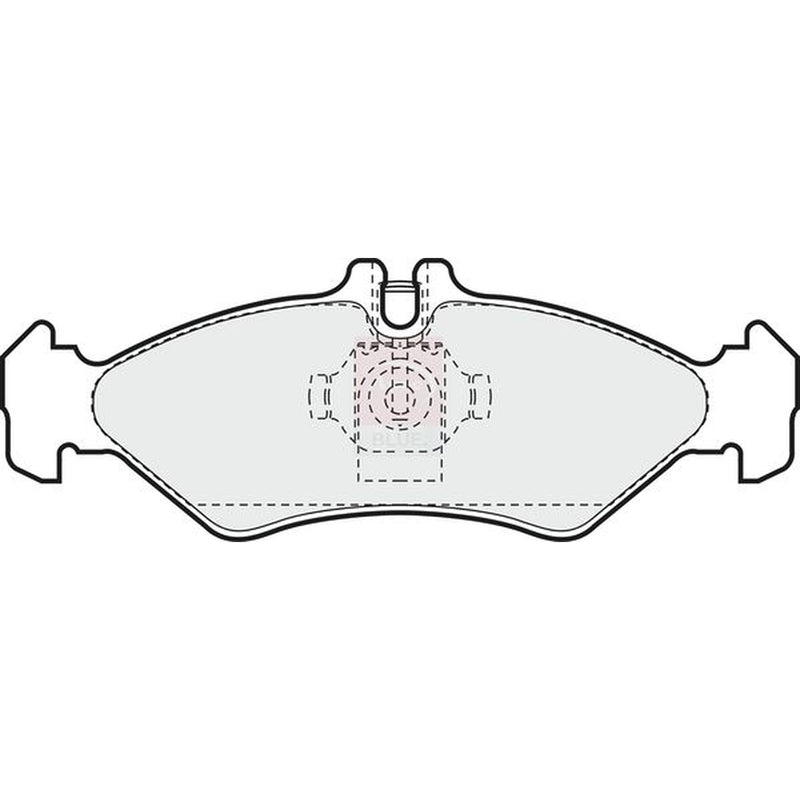Apec Rear Brake Pad Set PD3478