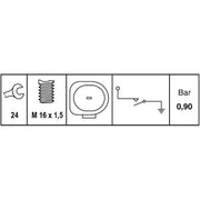 Hella Oil Pressure Sensor Switch 6ZL 003 259-721