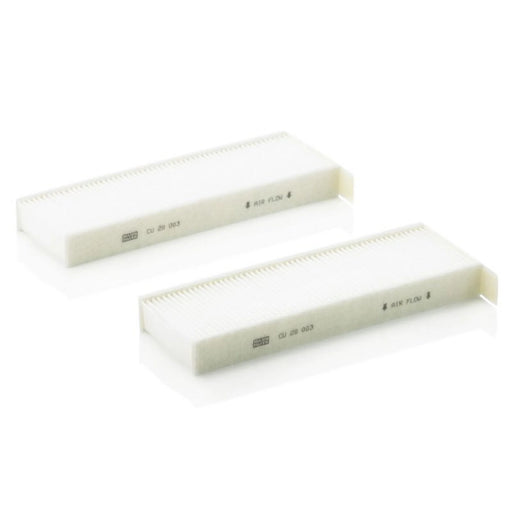 MANN-FILTER Cabin Air Filter (Pollen Filter) below the CU 29 003-2
