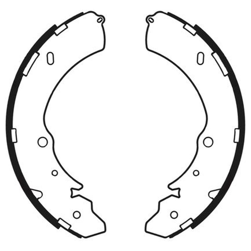 Abtex Brake Shoe Set Axle Kit ABS4365
