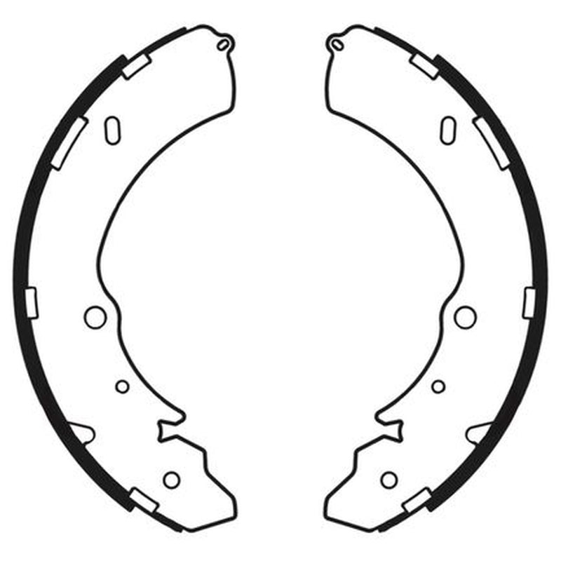Abtex Brake Shoe Set Axle Kit ABS4365