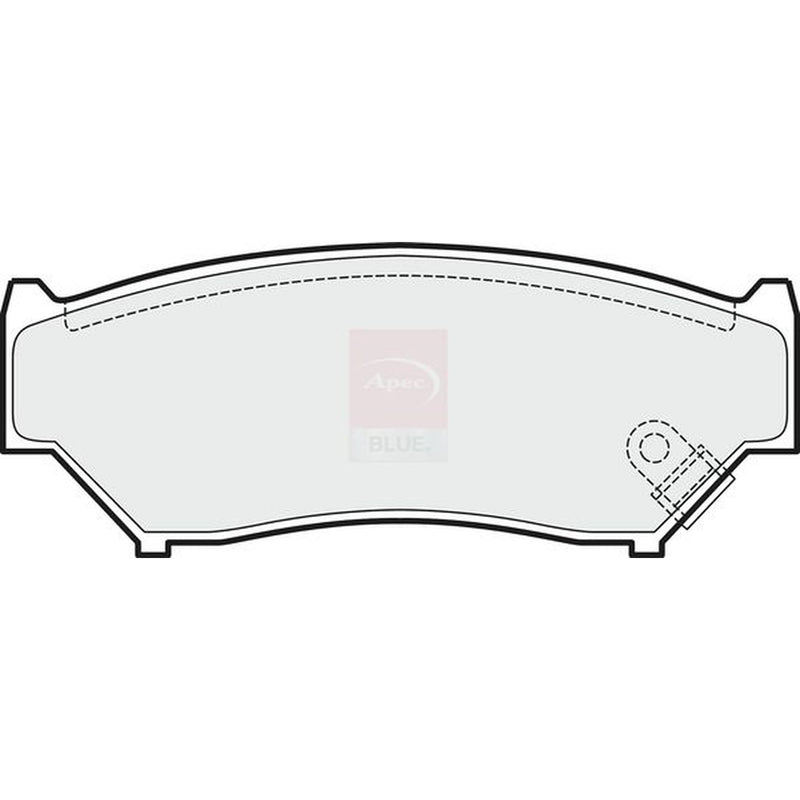 Apec Front Brake Pad Set PD3445