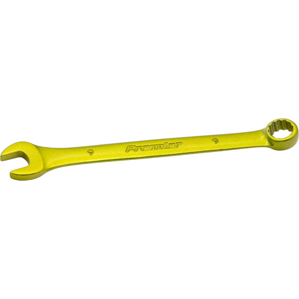 Sealey Double-Ended Ring Spanner 9mm 12pt (Light Green)