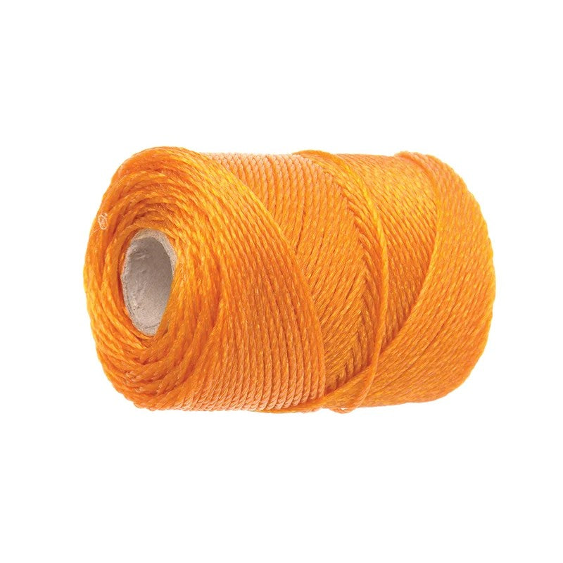 Faithfull 3100 Polyethylene Brick Line 100m (330ft) Orange - FAI3100
