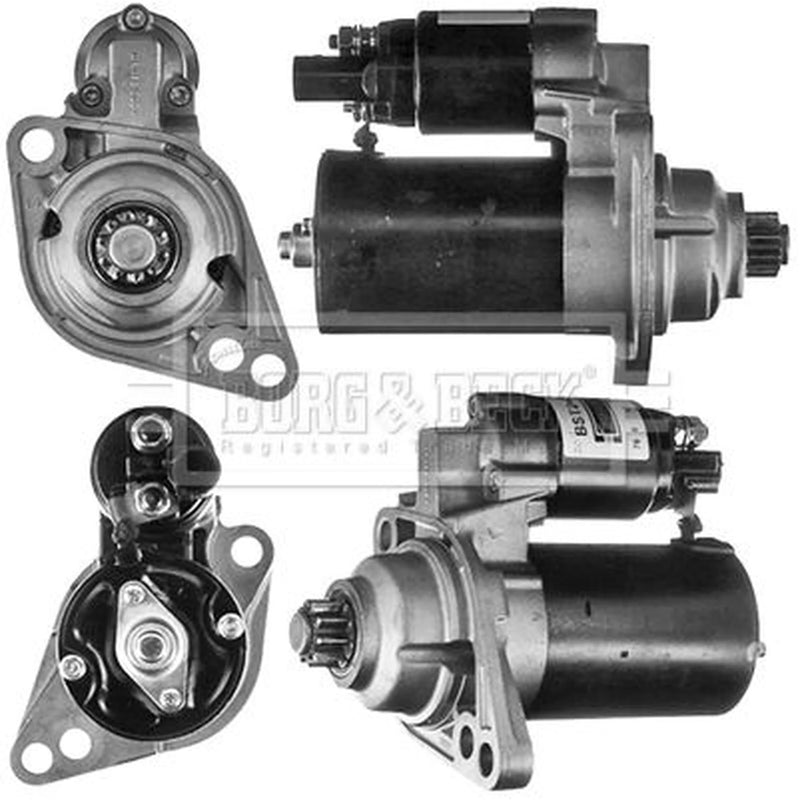 Borg & Beck Starter Motor 12V 1.1kW 10 Teeth BST2469