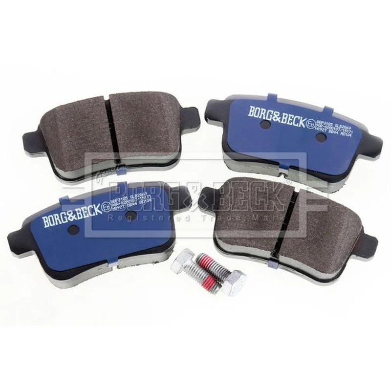 Borg & Beck 4 x Rear Brake Pad Set BBP2185