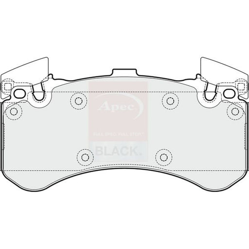 Apec Front Brake Pad Set PAD1805B