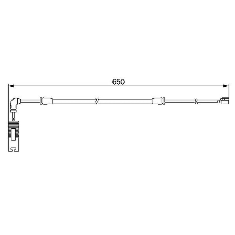 Bosch Brake Pad Wear Sensor Front 1 987 474 960