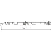 Apec Brake Hydraulic Hose Line Front HOS3495