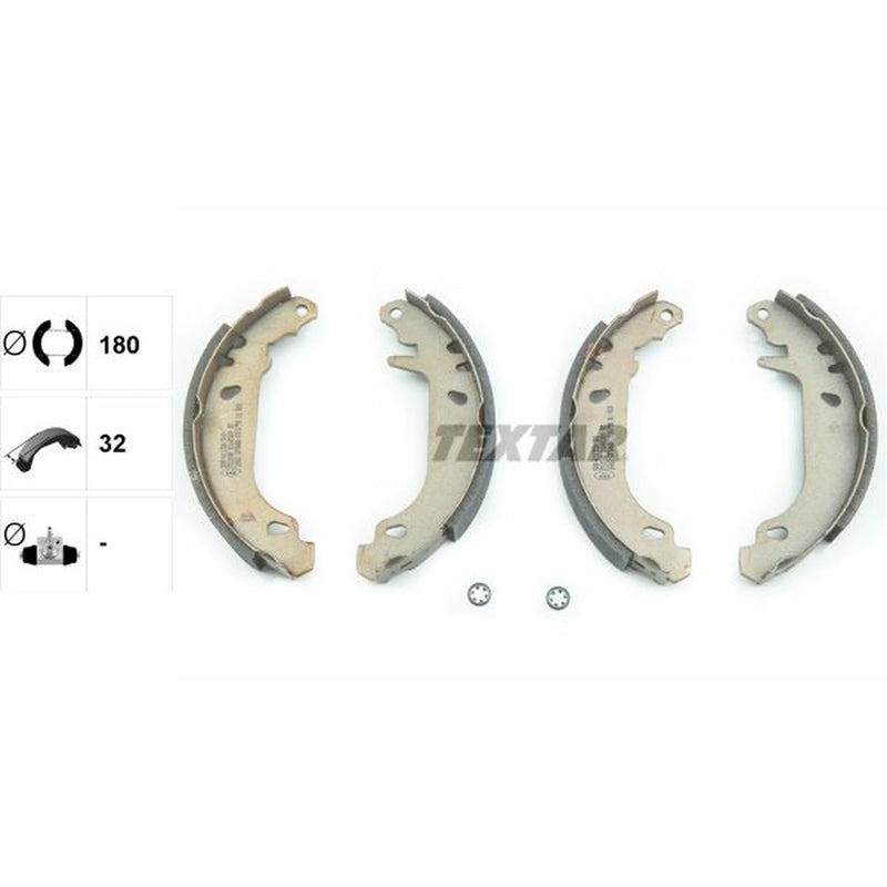 Textar Brake Shoe Set Axle Kit 91045200