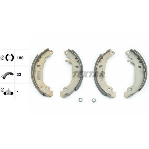 Textar Brake Shoe Set Axle Kit 91045200
