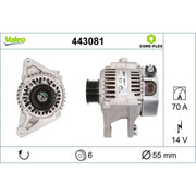 Valeo Car Alternator 12V 443081