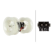 Hella Heater Blower Fan Front 8EW 366 400-691