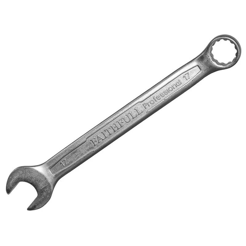 Faithfull Combination Spanner CV Satin Finish (group 1) 6-25mm