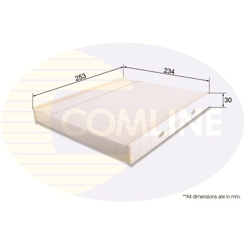 Comline Cabin Air Filter (Pollen Filter) EKF328